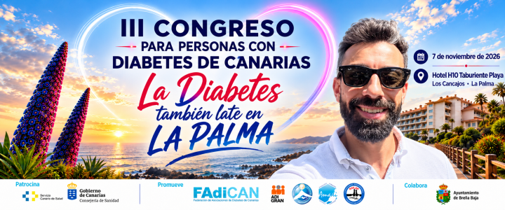 Daniel Hernández será el presentador del III Congreso para Personas con Diabetes de Canarias Daniel Hernández será el presentador del III Congreso para Personas con Diabetes de Canarias
