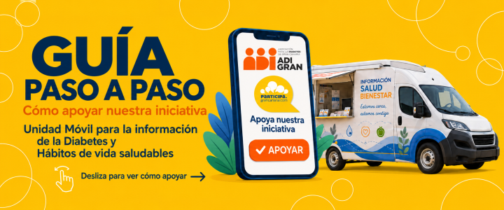 ADIGRAN pide apoyo para hacer realidad una Unidad Móvil de información sobre diabetes en Gran Canaria ADIGRAN pide apoyo para hacer realidad una Unidad Móvil de información sobre diabetes en Gran Canaria